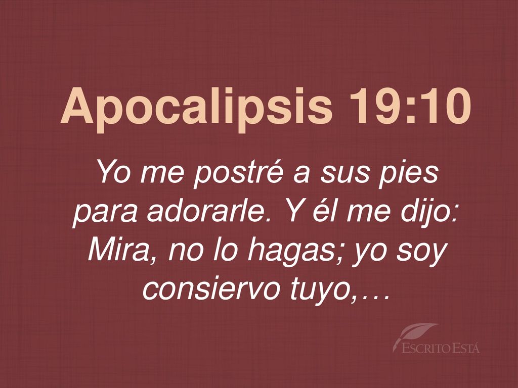 Apocalipsis 19:10
