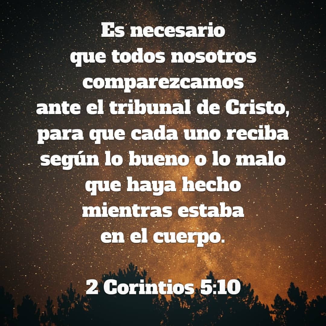2 Corintios 5:10