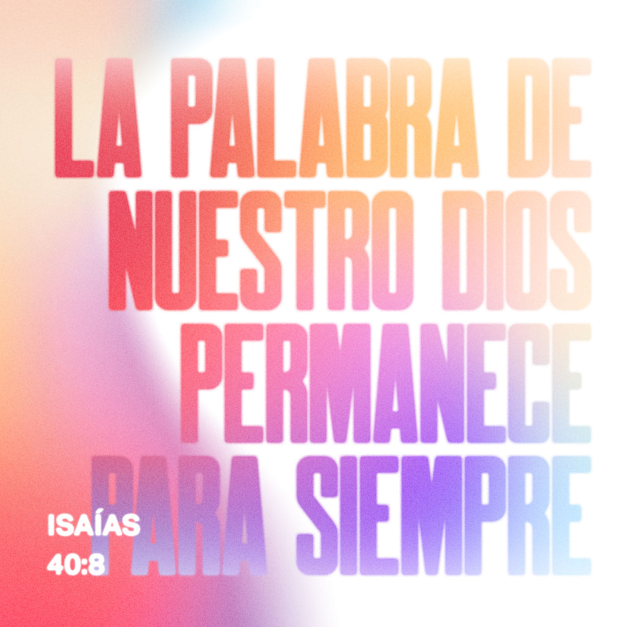 Isaías 40:8