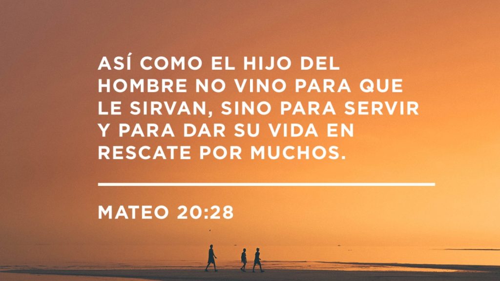 Mateo 20:28