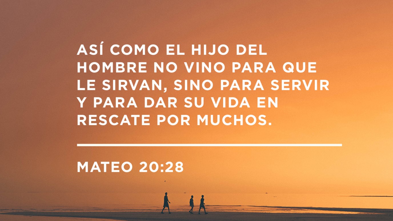 Mateo 20:28