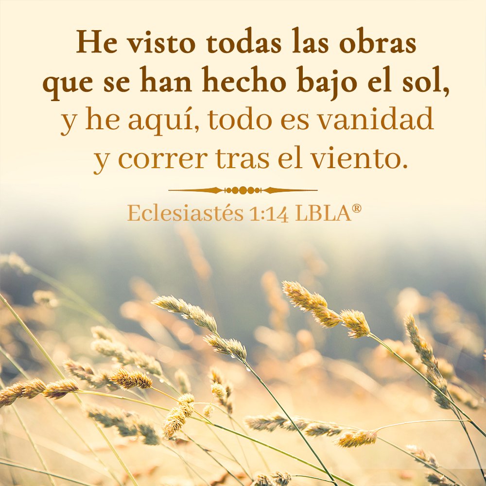 Eclesiastés 1:14