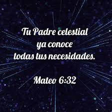 Mateo 6:32